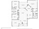 Detailed floor plan showing the layout of the home including bedrooms, living areas, and bathrooms at 1525 Cypress Pointe Dr, Mount Pleasant, SC 29466
