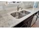 Kitchen sink and counter top with stainless steel appliances and fixtures at 192 Weeping Cypress Dr, Moncks Corner, SC 29461