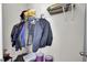 Neatly organized walk-in closet offering ample storage space with hanging rods and shelving at 192 Weeping Cypress Dr, Moncks Corner, SC 29461