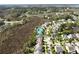 High angle shot of a housing community bordering marshland, blending nature and homes at 2141 Sandy Point Ln, Mount Pleasant, SC 29466