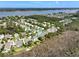 Community aerial view near a waterfront area, showcasing proximity to natural beauty at 2141 Sandy Point Ln, Mount Pleasant, SC 29466