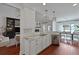 Bright and open kitchen with marble countertops and stainless steel appliances at 2141 Sandy Point Ln, Mount Pleasant, SC 29466