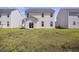View of home's rear facade from backyard, siding, and lawn visible at 278 Catawba Branch Way, Moncks Corner, SC 29461