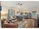 Open-concept living space with hardwood floors and modern appliances in the kitchen at 29 Bogard St, Charleston, SC 29403