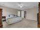 Spacious main bedroom featuring neutral colors and plush carpeting at 30 Regency Oaks Dr, Summerville, SC 29485
