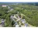 Beautiful aerial view of neighborhood featuring lush greenery and mature trees at 3073 Penny Ln, Johns Island, SC 29455