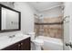 Bathroom features a vanity, a toilet, and a tiled shower/tub at 315 Elliott Dr, Ladson, SC 29456