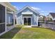 Private backyard featuring a shed, garden, and outdoor space at 318 Ripple Park Dr, Summerville, SC 29486
