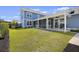 Spacious backyard with a covered patio, perfect for outdoor entertaining at 318 Ripple Park Dr, Summerville, SC 29486