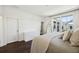 Bright main bedroom featuring wood floors, a window view, and ample space for relaxation at 318 Ripple Park Dr, Summerville, SC 29486