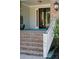 Home's front door and address on the porch at 3751 St Ellens Dr, Mount Pleasant, SC 29466