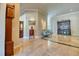 Spacious foyer features tile flooring, furniture, and classic décor for a luxurious feel at 3751 St Ellens Dr, Mount Pleasant, SC 29466