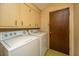 Laundry room with appliances, cabinets and access to a door at 4328 Cheviot Dr, North Charleston, SC 29418