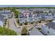A modern townhome with gray siding, large windows, and a well-maintained front yard at 4404 Avery Ave, North Charleston, SC 29405