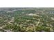 Aerial view displaying residential homes and surrounding area of single-Gathering homes in a tree-lined suburban neighborhood at 4924 France Ave, North Charleston, SC 29405