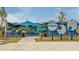 Park Circle Playground with modern play equipment, shaded areas, and informational signs, promising a fun and educational experience at 4924 France Ave, North Charleston, SC 29405