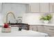 Close-up of the kitchen featuring stainless steel appliances and modern fixtures at 521 Carpenter St, Charleston, SC 29412
