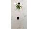 Shower features marble tile, black hardware, and rainfall shower head at 521 Carpenter St, Charleston, SC 29412