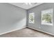 Bedroom featuring neutral walls and carpet with natural light streaming in through dual windows at 8166 Scottswood Dr, North Charleston, SC 29418