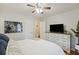 Bedroom with neutral paint, hardwood floors, and a window at 825 Savage Rd, Charleston, SC 29414