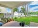 Spacious backyard with a well-maintained lawn, privacy fence and detached garage at 8965 N Red Maple Cir, Summerville, SC 29485