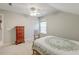 Bedroom featuring neutral walls, carpet, and a window that allows natural light, creating a calm space at 8965 N Red Maple Cir, Summerville, SC 29485