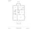 Detailed floor plan showcasing the layout of the two bedroom home, kitchen, living areas, and entry porch at 9 Wesley Dr, Charleston, SC 29407