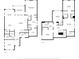 Detailed floor plan showcases the layout of this two-story home with measurements at 101 Caleb Ct, Ladson, SC 29456