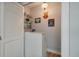 Wet bar featuring a marble countertop and shelving for glasses and barware at 102 Ashborough Ave, Summerville, SC 29485