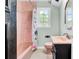 Bathroom with bathtub, tile shower and sink with cabinet at 1027 E Recess Rd, Hanahan, SC 29410