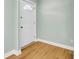 Inviting entryway with hardwood floors and crisp, clean walls at 1027 E Recess Rd, Hanahan, SC 29410