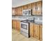 Detailed kitchen showing stainless steel appliances and cabinetry at 1027 E Recess Rd, Hanahan, SC 29410