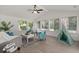 Sun room with a lot of natural lighting at 105 Bermuda Ct, Summerville, SC 29485