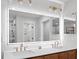 Modern bathroom featuring double sinks, modern light fixtures, and a stylish design at 1055 Royalist Rd, Mount Pleasant, SC 29464