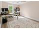Home office featuring a large desk and natural light at 1055 Royalist Rd, Mount Pleasant, SC 29464