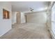 Open-concept living area with ample natural light, ceiling fan, and access to the kitchen and other living spaces at 110 Salinas Ct, Summerville, SC 29483