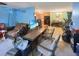 Open living area with chairs, a sofa, and view into the kitchen at 120 Larkspur Dr, Goose Creek, SC 29445