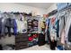 Spacious walk-in closet featuring ample shelving and hanging space for organized storage at 130 Spotted Way, Summerville, SC 29485