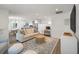 Open-concept living room features modern decor and seamless flow to the kitchen at 1365 Dunlin Ct # F, Kiawah Island, SC 29455