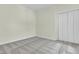 Bedroom with neutral walls and patterned carpet and a double door closet at 1631 Camfield Ln, Mount Pleasant, SC 29466