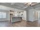 Modern kitchen with stainless steel appliances, stone countertops, and ample cabinet space at 1671 Grange Cir, Summerville, SC 29486