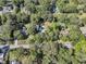 Overhead shot shows property with well-maintained backyard area at 1730 Harrison Ave, Charleston, SC 29407