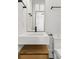 Modern bathroom showcasing a floating vanity with a stylish vessel sink at 19 Smith St # B, Charleston, SC 29401