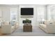 Inviting living room featuring a fireplace, neutral color palette, and comfortable seating arrangement at 190 Steepbrook Dr, Summerville, SC 29486