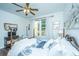 Bedroom with a ceiling fan, and windows with natural light at 1928 Chatelain Way, Mount Pleasant, SC 29464