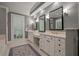 Elegant bathroom featuring a double sink vanity, and classic design at 200 Belted Kingfisher Rd, Kiawah Island, SC 29455