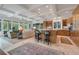 An open floor plan reveals living room and kitchen at 200 Belted Kingfisher Rd, Kiawah Island, SC 29455