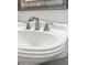 Close-up on the bathroom sink showcasing the stylish faucet and basin design at 206 Chaussee Blvd, Summerville, SC 29483
