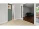 Hallway with tiled flooring, stylish doors, and transition to living space, offering seamless flow at 206 Chaussee Blvd, Summerville, SC 29483