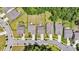 Aerial view of the homes in the neighborhood at 2109 Rowan Rd, Johns Island, SC 29455
